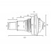 Форсунка Kokido Olimpic K004BU/W (ver2) стеновая белая для бассейна