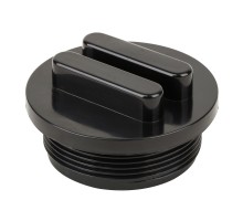 Боковая вентильная заглушка AquaViva 2,0" черная (01013101)