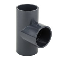 Тройник клеевой 90° d50 PN10 AQUAVIVA