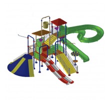 Комплекс водных горок Arihant WAPS 6B (20.0х16.0 м)