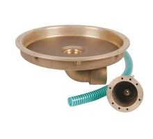 Закладная Fitstar 8500050 для гейзера 8530020 и пневмокнопки , выход 90°, Ø 344 мм