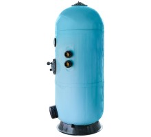 Фильтр AquaViva HS800 (25м³/ч, 800мм, 998кг, 2,5 бар,1,2м, голубой) бок, 1.5"  + люк д/выгр и см/окн