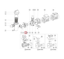 Фланец насоса Aquaviva SD/ST (01021046)