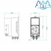 Перистальтический дозирующий насос Aquaviva KTPH Smart Plus pH/Rx 7 л/ч для бассейна