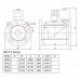 Клапан соленоидный Aquaviva 2W31 (DN25-G1) d32 мм