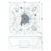 Гидромассажный бассейн IQUE Eden 2310-EP (WiFi) 229x229 см
