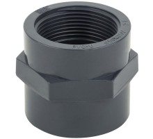 Муфта переходная ПВХ с внутр. резьбой 90x3"