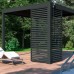Фиксированная горизонтальная боковая панель- 1.0M Антрацит