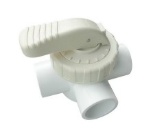Кран Aquaviva V50-3 (E) трех позиционный 63 мм.