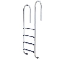 Лестница Hayward Asymmetric Muro AISI 304 (4 ступени), для узкого борта