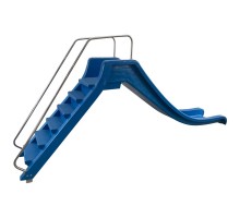 Водный аттракцион Aquaviva Горка, прямая со ступеньками