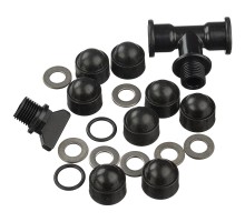 Гайка, шайба, колпачок крышки (комплект 8 шт.) RRFI0024.00R