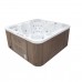 Гидромассажный бассейн IQUE Corsica 2000-CFL 200х200 см Brushed walnut