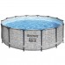 Каркасный бассейн Bestway Steel Pro 5619D (427х122, фильтр, лестница)