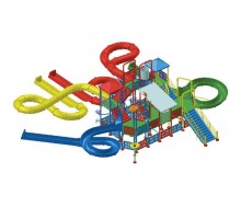 Комплекс водных горок Arihant WAPS 6А (25.0х24.0 м)