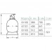 Фильтрационная установка Hayward PWL D611 81073E2 IE2 (14m3/h, верх)