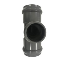 Тройник 90° раструбный 110 мм