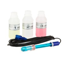 Комплект Aquaviva для измерения PH (PH-Электрод, буферный раствор 4pH-7pH) (9900102012) 