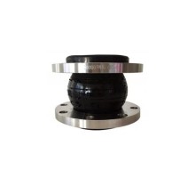 Сильфонный компенсатор EPDM  d110 фланцы (углеродистая сталь) 