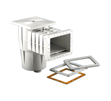 Скиммер Kripsol SKSLI лайнер Standard квадратная крышка 63mm/1.5", латунные вставки