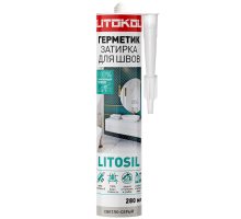 Силиконовый герметик LITOSIL (280 мл) светло-серый
