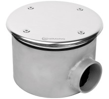 Донный слив под лайнер Aquaviva 2'', AISI 304 (D165 мм), антивихревой