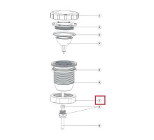 Гайка зажимная Aquaviva для UL/Led-P50