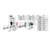 Уплотнительное кольцо дифузора насоса Aquaviva SWPA/SWPB