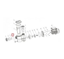 Уплотнительное кольцо дренажной заглушки Aquaviva SMP