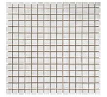 Мозаика стеклянная AquaViva YF-MSLM01 белая