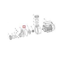 Уплотнительное кольцо корпуса для насоса Aquaviva JA O-ring №6