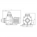 Насос Hayward HCP09101E KNG100 M.B (220В, 15.9 м3/ч, 1HP) для бассейна