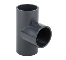 Тройник клеевой 90° d50 PN16 AQUAVIVA