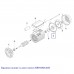 Крышка задняя эл.двиг насоса KA/KAP 250-450 (MEC-90) 7304.A/ RBM1020.42R/ RMOT0002.04R