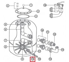 Кольцо дренажного клапана Hayward NCX12013