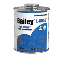 Клей L-6053  (946ml) Bailey для ПВХ труб 
