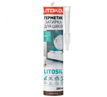 Силиконовый герметик LITOSIL (280 мл) шоколад