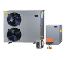 Тепловой насос ГВС Сплит AquaViva AVH-15-25S+CP3W с циркуляционным насосом и трехходовым клапаном