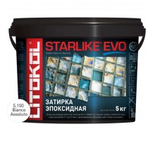 Затирочная смесь Litokol STARLIKE EVO Bianco Assoluto S.100, 5 кг