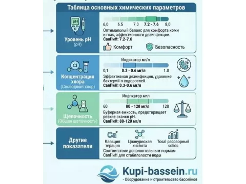Нормы химического состава воды в общественном бассейне: СанПиН и безопасность