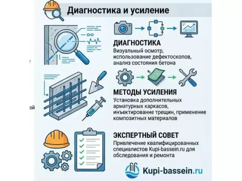 Ошибка в армировании чаши бассейна: последствия и как их исправить