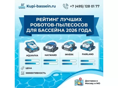 Рейтинг роботов-пылесосов для бассейна 2026: Лучшие модели по цене/качеству