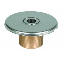 Форсунка стеновая O 100 (плитка) G2(наруж.)нерж. ст. AISI-316 и RG-бронза