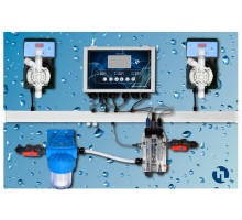 Авт.станция дозир и контр. POOL TOP GUARD-M PH/RX/CL/T, SONDA CL, 0-20 ppm