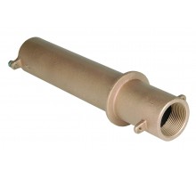 Стеновой проход дл.240 RG-бронза подкл. 1? (внутр)х1?(внутр)(плитка)