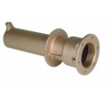 Стеновой проход дл.240 RG-бронза подкл. 2? (внутр)х2(внутр)(плитка)
