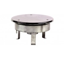 Водозабор с антивихр. крышкой д.250 (плёнка) G2,5 (внутр.) нерж. AISI-304