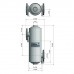 Теплообменник 200 кВт MAXI-FLO TITANIUM 680 Pahlen/11380 для бассейна