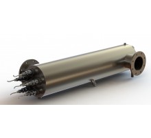 Ультрафиолетовая установка УФУ-250, с ультразвуком, 250 м3/ч, AISI-321, 40мДж/см2