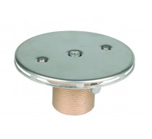 Форсунка донная регулируемая O 130 (плитка) G1?(внутр.) нерж. ст. AISI-316 и RG-бронза